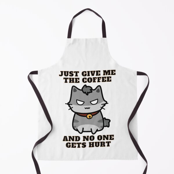 Item preview, Just Give Me The Coffee And No One Gets Hurt (Black) designed and sold by OutofFocusShop.