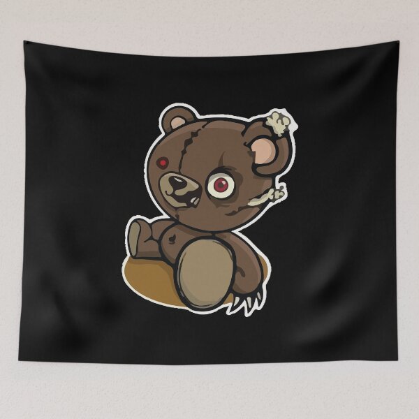 Aperçu de l'œuvre Mignon mais effrayant - TEDDY BEAR créée et vendue par bahicharafe.