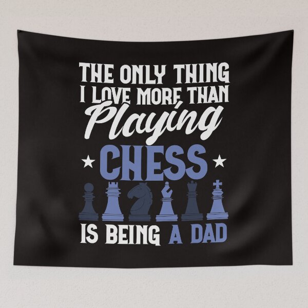 Item preview, Love Being a Dad More Than Playing Chess designed and sold by MagicSD Designs.