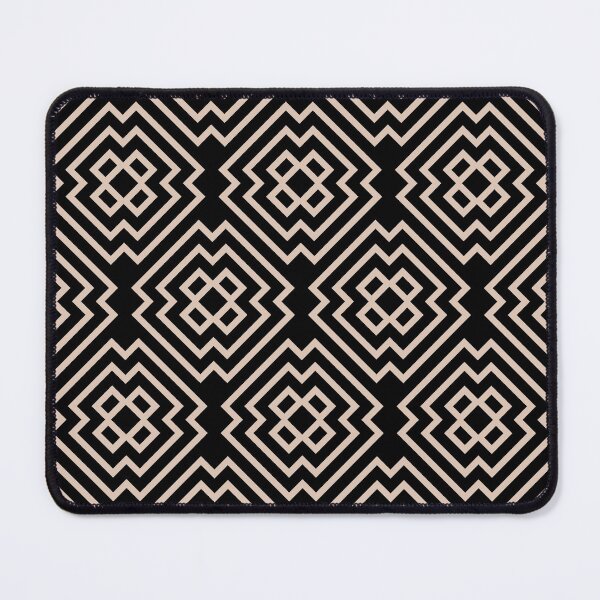 Item preview, Tan and Black Ornamental Shape Pattern 6 Coordinates w/ Sherwin Williams 2022 Popular Color Beige SW 2859 - Colour Trends designed and sold by ColorOfTheYears.