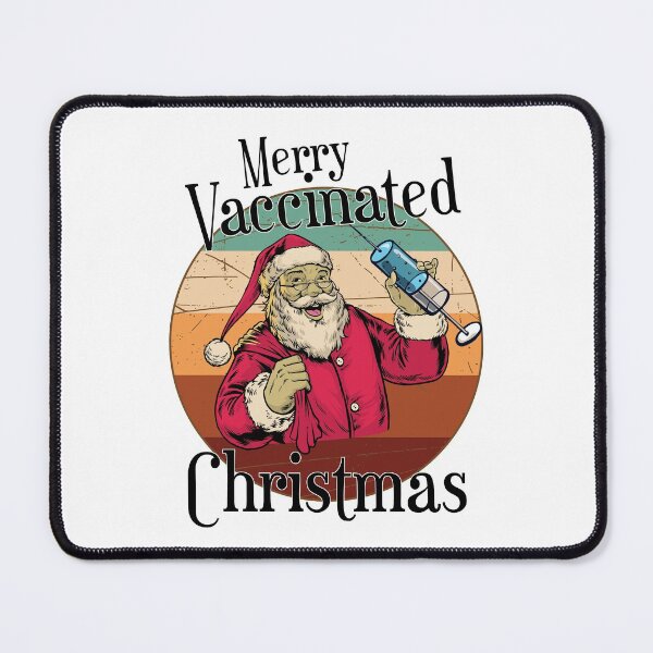 Item preview, Merry Vaccinated Christmas designed and sold by ZavageDesigns.