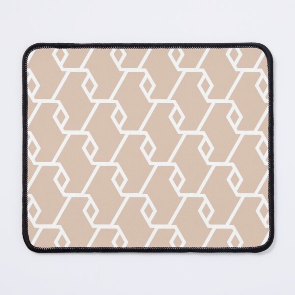 Artikelvorschau, Tan and White Diamond Line Shape Tile Pattern Coordinates w/ Sherwin Williams 2022 Popular Color Beige SW 2859 - Colour Trends entworfen und verkauft von ColorOfTheYears.