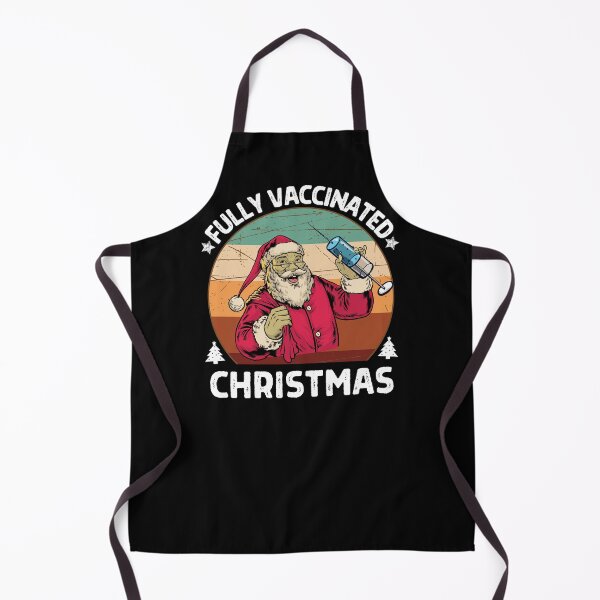Item preview, Retro Santa Fully Vaccinated Christmas designed and sold by ZavageDesigns.