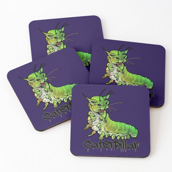 Item preview, Angry Caterpillar: Green with Text designed and sold by iduzarts.