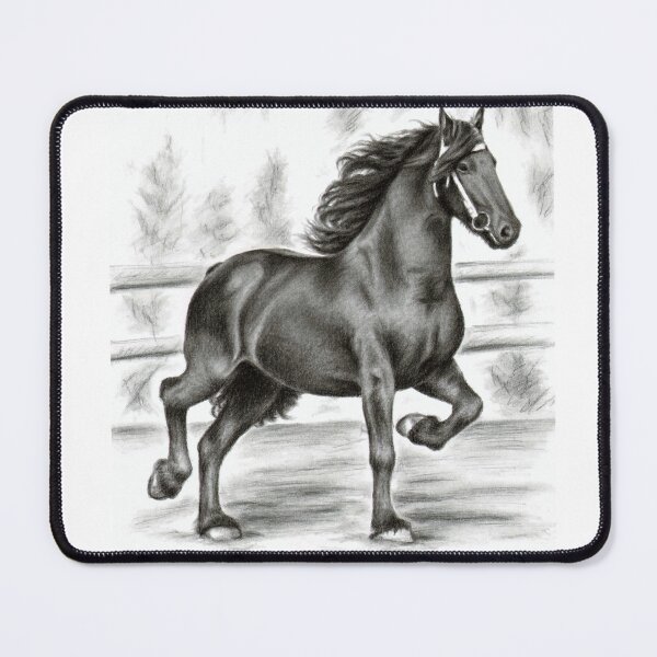 Item preview, Friesian Horse designed and sold by Arts & Dogs.
