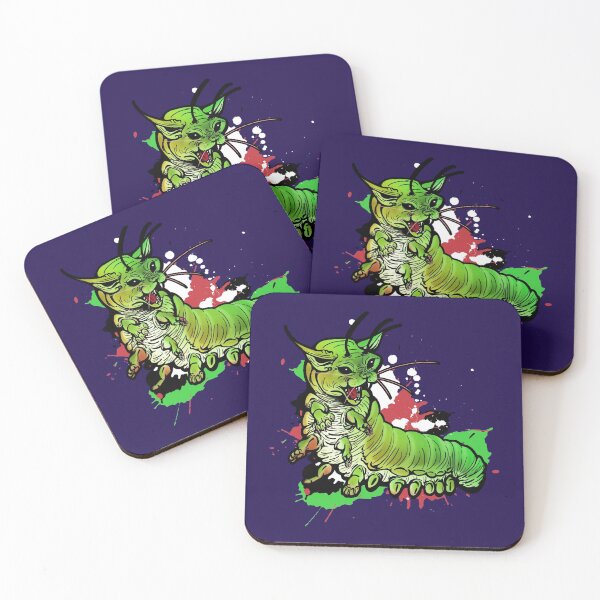 Item preview, Angry Caterpillar: Green Graffiti  designed and sold by iduzarts.