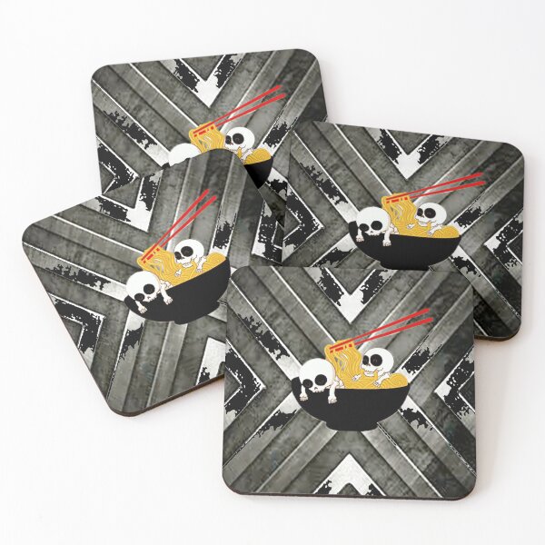 Item preview, kawaii japanese anime skeleton ramen designed and sold by byseno.