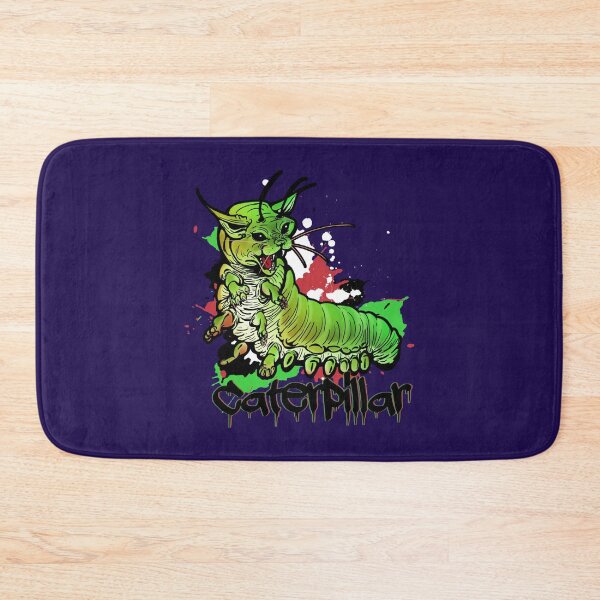 Item preview, Angry Caterpillar: Green Graffiti with text designed and sold by iduzarts.