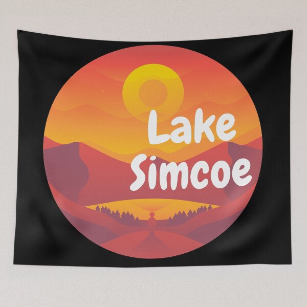 Item preview, Fishing On Lake Simcoe-Lake Simcoe in southern Ontario Canada designed and sold by Red-ElYoubi.