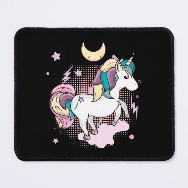 Item preview, Kawaii Pastel Goth Unicorn Moon designed and sold by ZavageDesigns.
