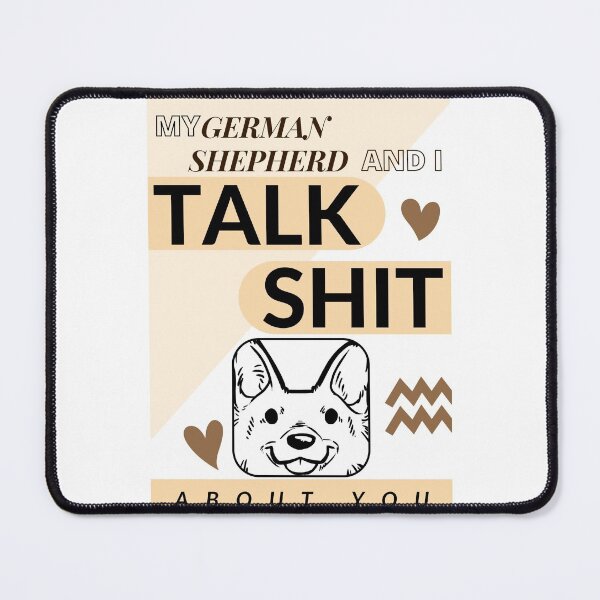 Item preview, FLUFFY BLACK GERMAN SHEPHERD designed and sold by vidyaroul.