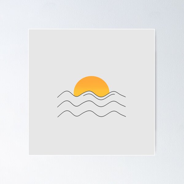 Artikelvorschau, Grauer Sonnenuntergang minimalistisch entworfen und verkauft von CaosTranscrito.