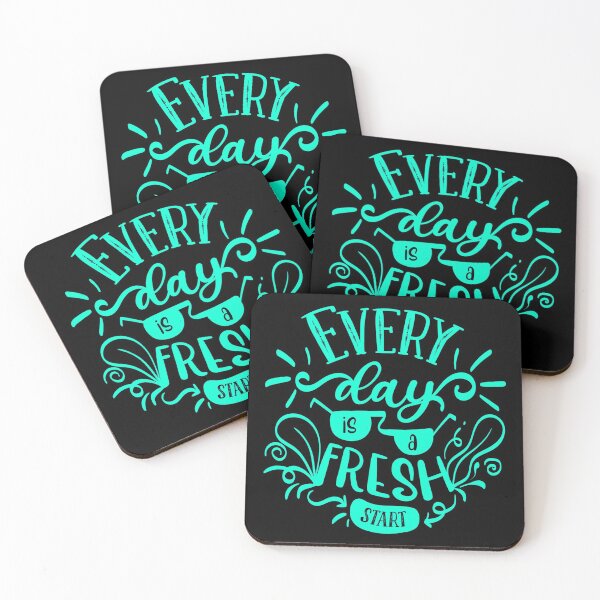 Item preview, Every day is a fresh start  designed and sold by Open Canvas.
