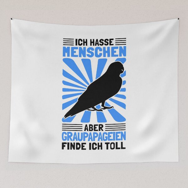 Item preview, African gray parrot hate people bird parrot owner designed and sold by madgrfx.