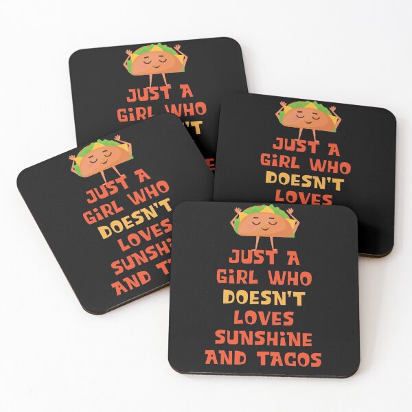 Item preview, non taco girl,just a girl who loves sunshine and tacos designed and sold by Harshler-Art.