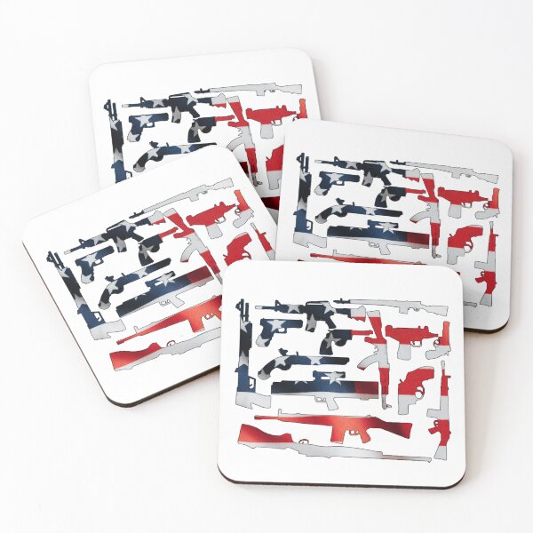 Item preview, american rifles flag designed and sold by Bizarro23.