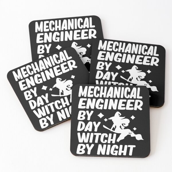 Item preview, Mechanical Engineer By Day Witch By Night mechanical Engineer Halloween Women Gift designed and sold by alaechamlal.