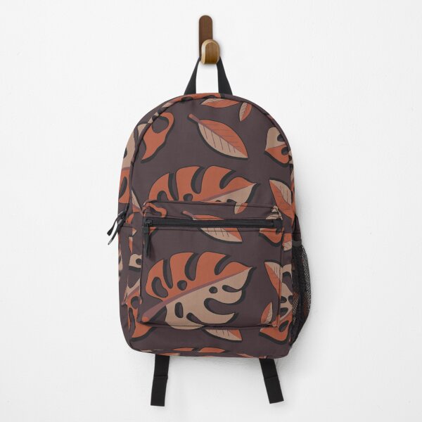 Item preview, Autumn Monstera Leaf Pattern designed and sold by SavvytabbyArt.