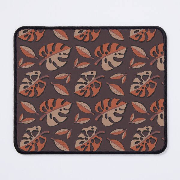 Item preview, Autumn Monstera Leaf Pattern designed and sold by SavvytabbyArt.