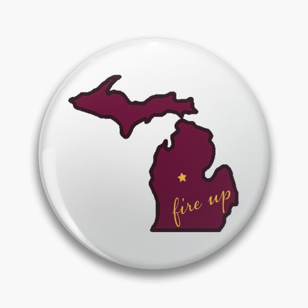 Item preview, Fire Up Michigan Hand designed and sold by olivialaprise.