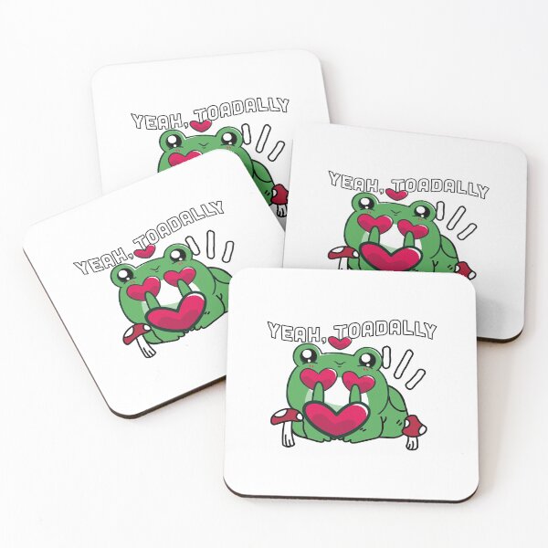 Item preview, YEAH TOAD-ALLY FROG LOVERS designed and sold by wildwhimsical.