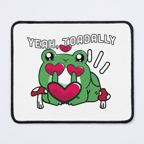 Item preview, YEAH TOAD-ALLY FROG LOVERS designed and sold by wildwhimsical.