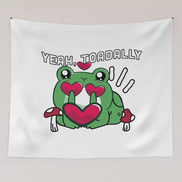 Item preview, YEAH TOAD-ALLY FROG LOVERS designed and sold by wildwhimsical.