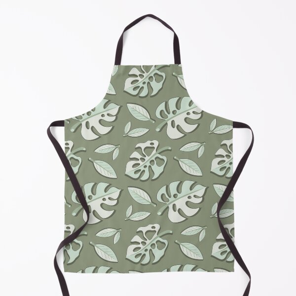 Item preview, Soft Mint Monstera Leaf Pattern designed and sold by SavvytabbyArt.