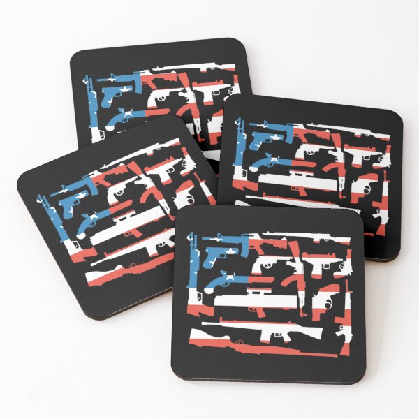Item preview, american rifles flag designed and sold by Bizarro23.