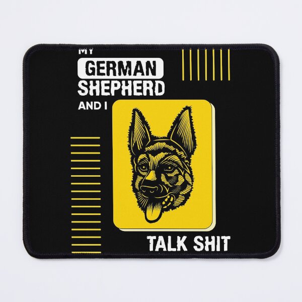 Item preview, FLUFFY BLACK GERMAN SHEPHERD designed and sold by vidyaroul.