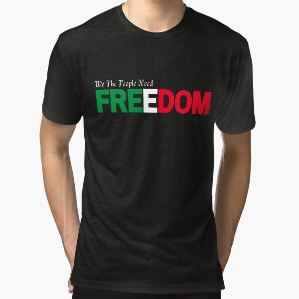 Item preview, We The People Need Freedom - Italy designed and sold by Eranthe Bernardo.