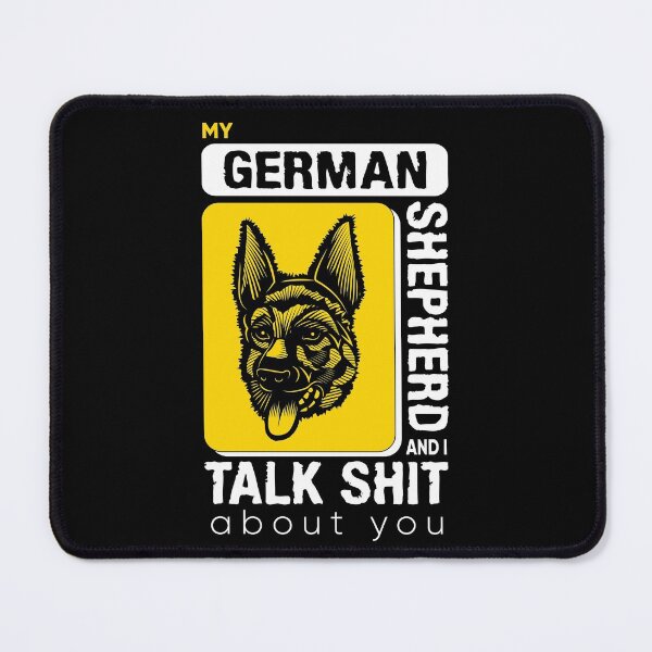 Item preview, FLUFFY BLACK GERMAN SHEPHERD designed and sold by vidyaroul.
