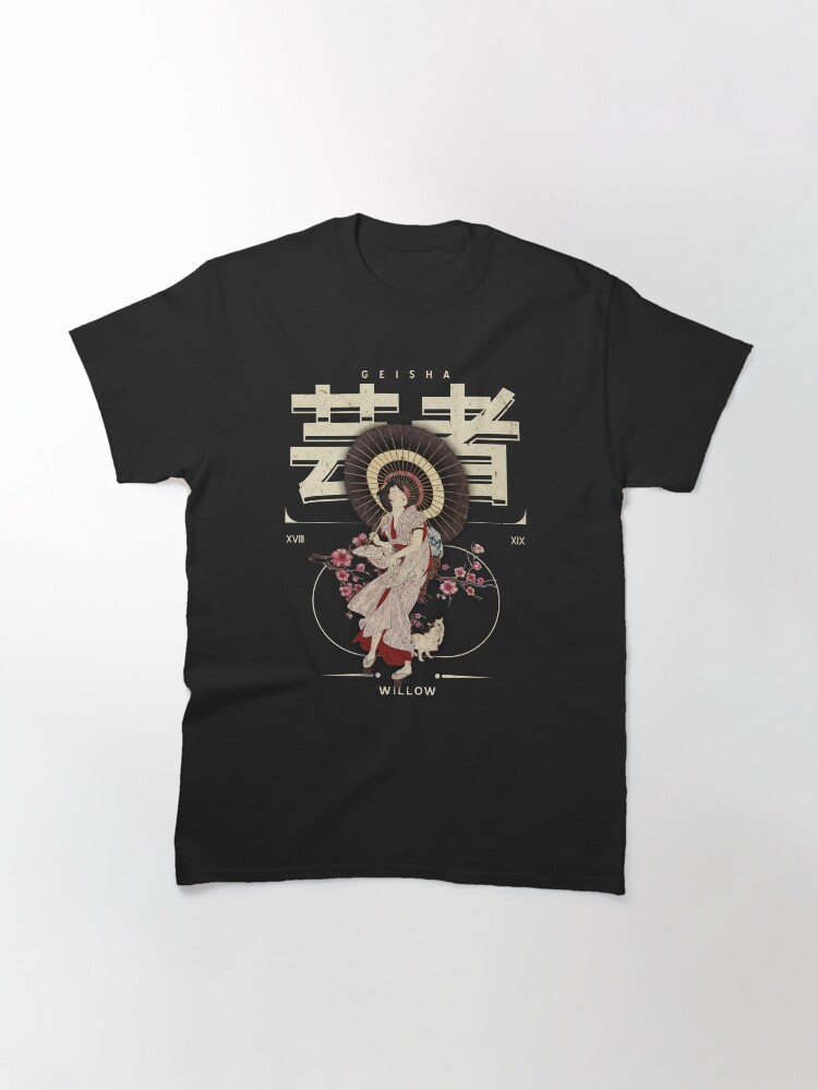 T-shirt classique ''GEISHA - Streetwear Modern Graphic Design' : autre vue