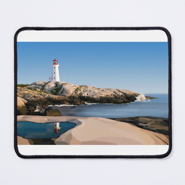 Item preview, Peggy's Cove Lighthouse designed and sold by Scat the cat.