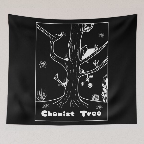 Item preview, Chemist tree chemistry science designed and sold by Nadey.