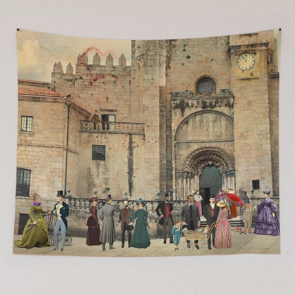 Item preview, Exit of mass from the Cathedral (Ourense) designed and sold by PrivateVices.
