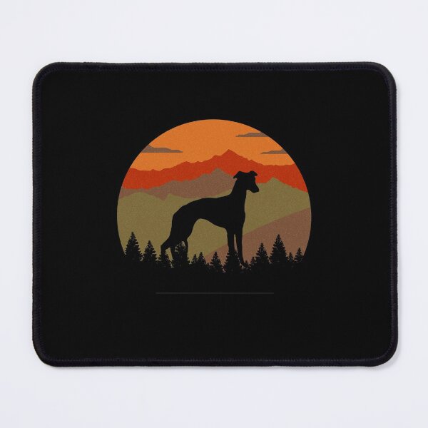 Item preview, Vintage Sky Mountains Country Wilderness Whippet Dog Gift designed and sold by Guarddogdrive.