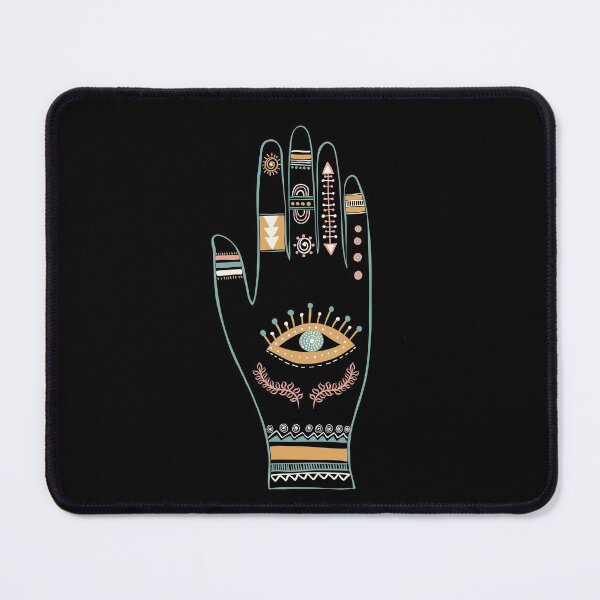 Item preview, Henna Hand Hamsa Hand of Fatima  designed and sold by memphishenna.
