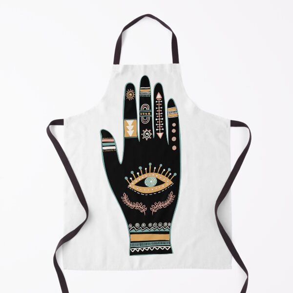 Item preview, Henna Hand Hamsa Hand of Fatima  designed and sold by memphishenna.