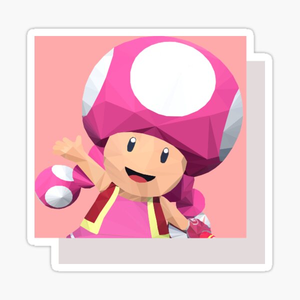 Vector Art Toadette Sticker For Sale By Delphicgianna Redbubble 0842