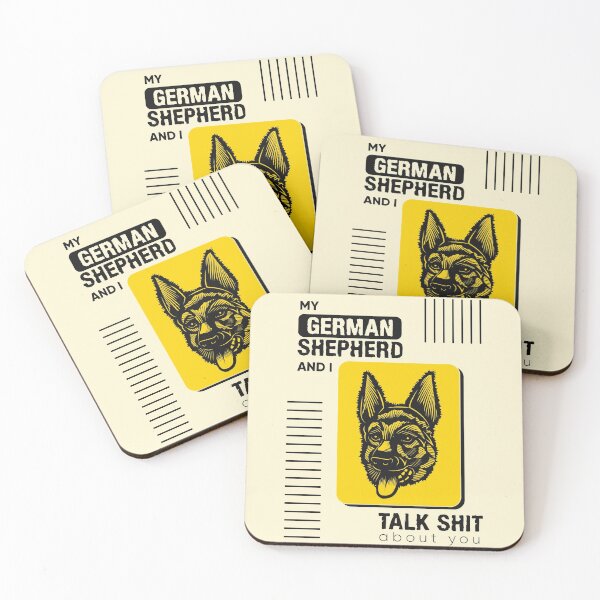 Item preview,  FLUFFY BLACK GERMAN SHEPHERD designed and sold by vidyaroul.