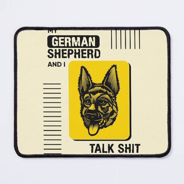 Item preview,  FLUFFY BLACK GERMAN SHEPHERD designed and sold by vidyaroul.