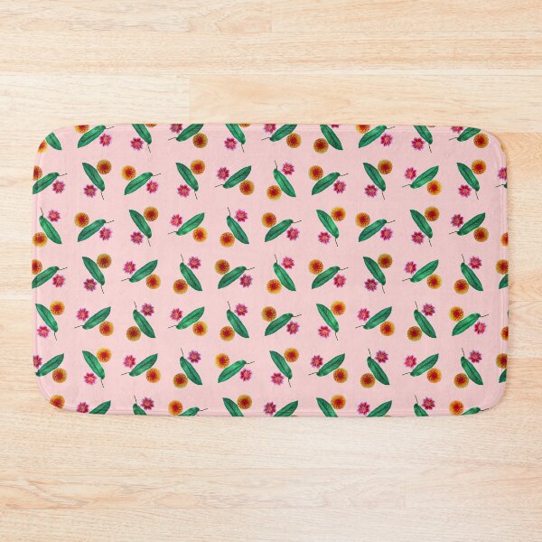 Item preview, a dasisy flowers and leaf pattern designed and sold by Ukiyo Sumi.