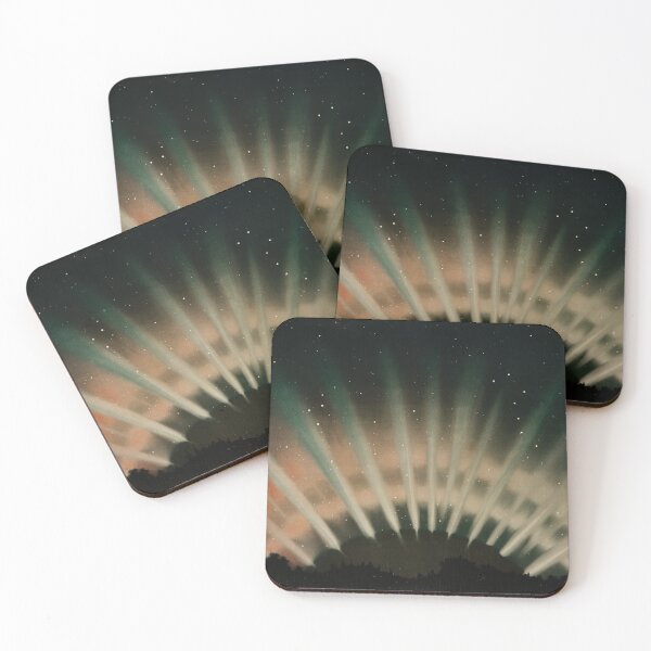 Item preview, Aurora Borealis from the Trouvelot astronomical drawings (1881-1882) by E. L. Trouvelot  designed and sold by Designedbysm.