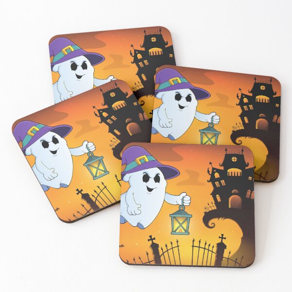 Item preview, Funny Halloween Haunted House Ghost Design designed and sold by petpuppymania.