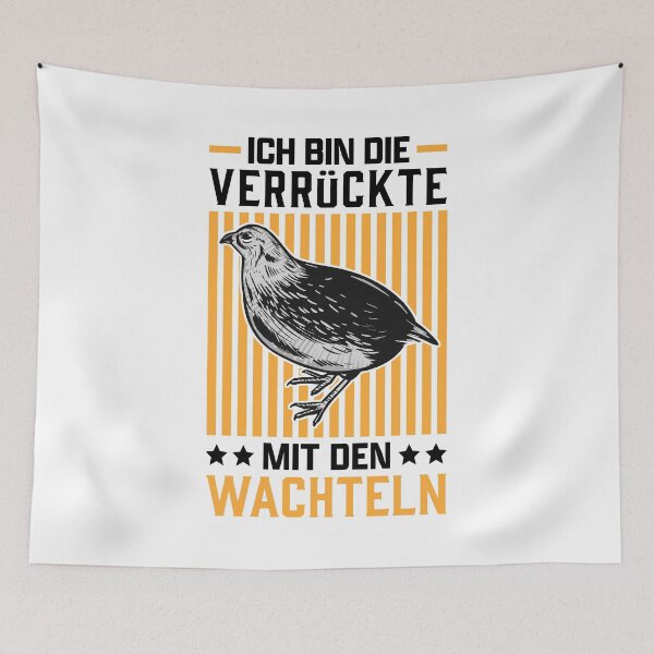Item preview, The crazy with quail quail breeder saying designed and sold by madgrfx.