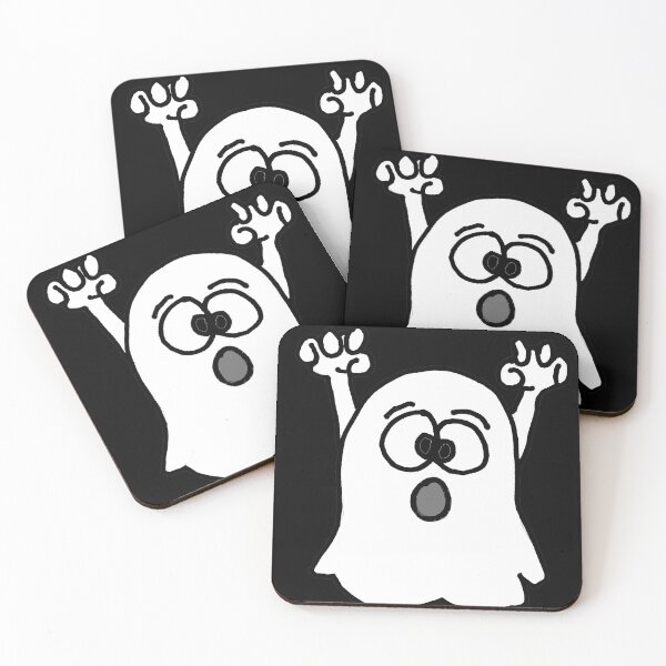 Item preview, Funny Scary Ghost Cartoon designed and sold by Nature's Fancy.