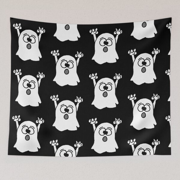 Item preview, Funny Scary Ghost Cartoon designed and sold by Nature's Fancy.