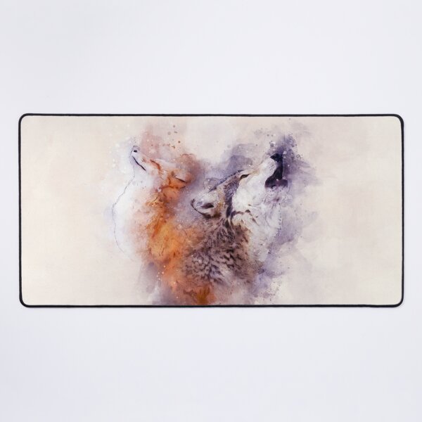 Item preview, fox and wolf designed and sold by shokA Design.