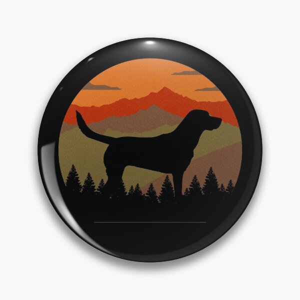 Item preview, Vintage Sky Mountains Country Wilderness Labrador Dog Gift  designed and sold by Guarddogdrive.
